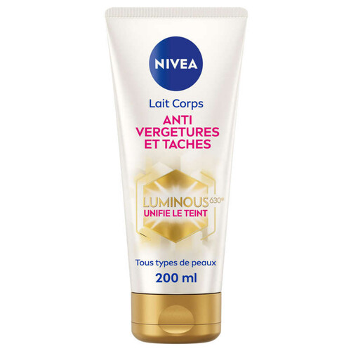 Nivea Crème Corps Anti-vergetures & Taches Luminous 630 200ml