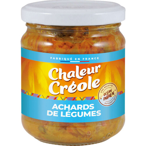 Chaleur Créole Achards De Légumes, Recette Authentique 200g
