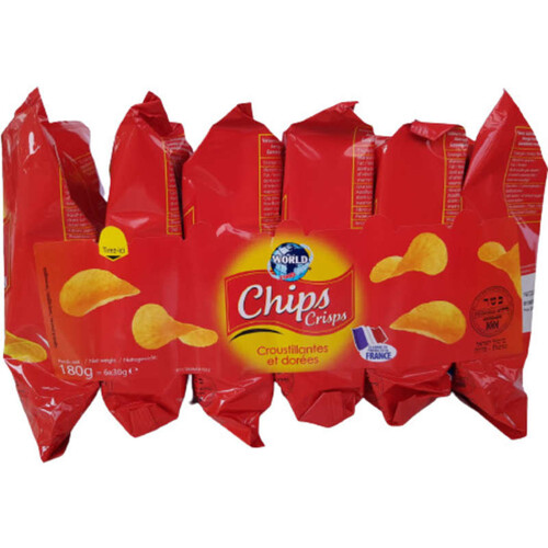 Yarden chips 6x30g