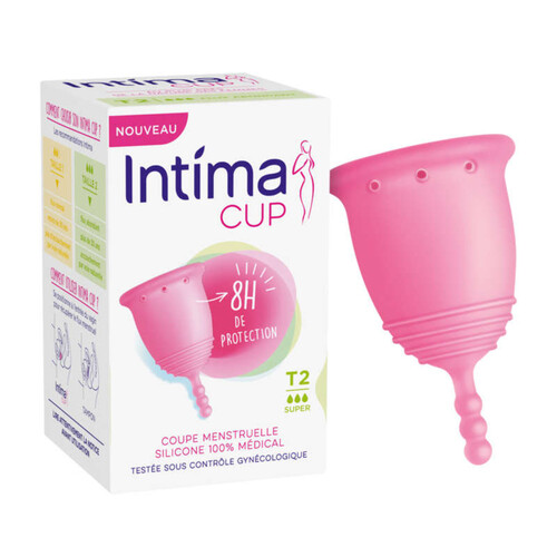 Intima Coupe Menstruelle Silicone 100% Médical T2 Super