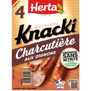 Herta Saucisses Charcutières l'Originale x4 280g