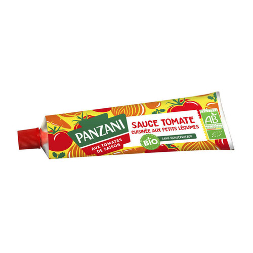 Panzani Sauce Tomate Cuisinée Aux Petits Légumes Bio 180g