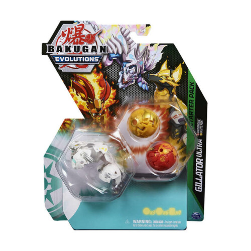 Spin Master Bakugan Starter Pack Saison 4 Evolutions Dès 6ans