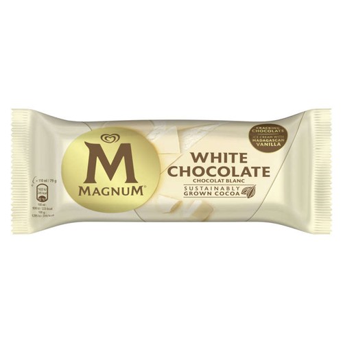Magnum Chocolat blanc 79g
