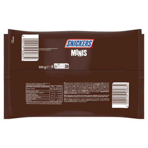 Snickers x17 minis 333g