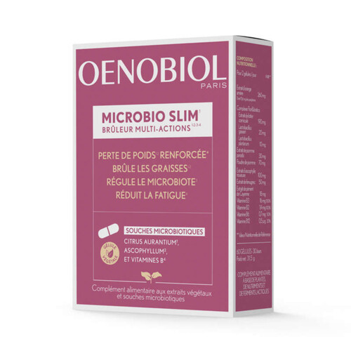 [Para] Oenobiol Microbio Slim Brûleur Multi-Actions 60 capsules