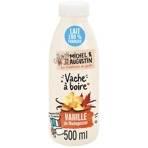 Michel Et Augustin Vache À Boire À La Vanille De Madagascar 250ml