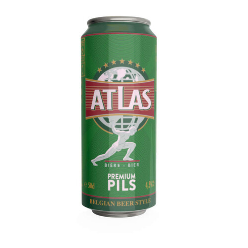 Atlas Bière Premium Pils 4,5% 50cl