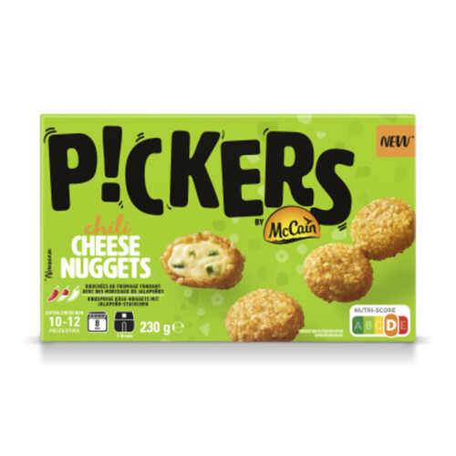 McCain pickers chili et cheese nuggets 230g