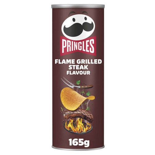 Pringles Chips Tuiles Pringles Flame Grilled Steak 165g