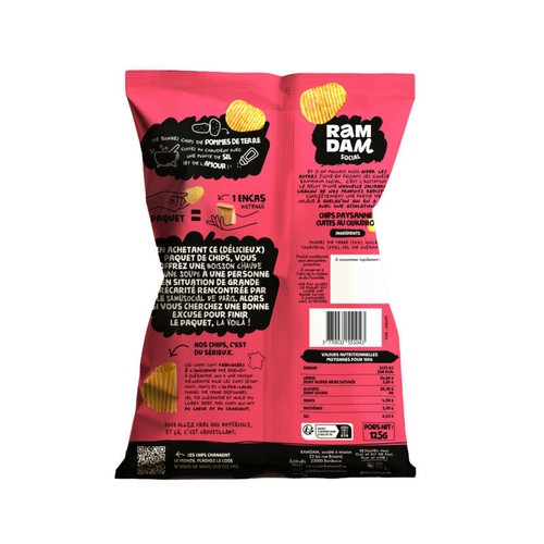 Ramdam Social Chips À L'ancienne 125g