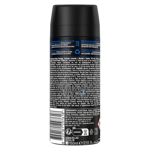 Axe déodorant homme blue lavender 150ml