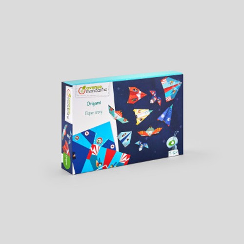 Avenue Mandarine Coffret Origami Fusées