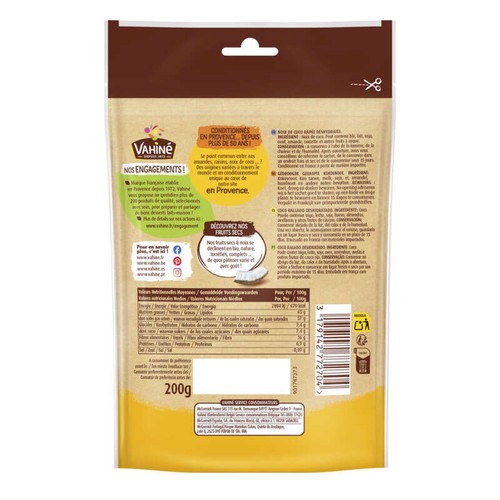 Vahiné Noix de Coco râpée 200g