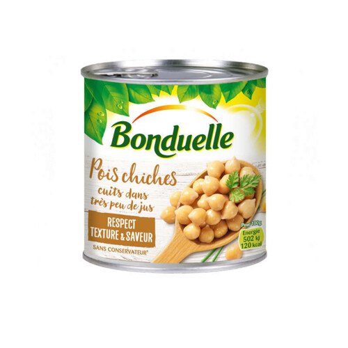 Bonduelle Pois Chiches Cuits Dans Très Peu De Jus 265G