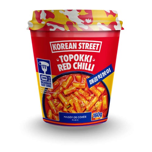 Maison de Corée Topokki Red Chilli Korean Street 160g