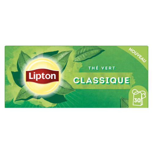 Lipton Thé Vert Classique Origine Asie x30 - 39g