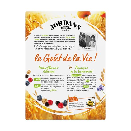 Jordans Country Crisp Céréales complètes & 3 baies 550g