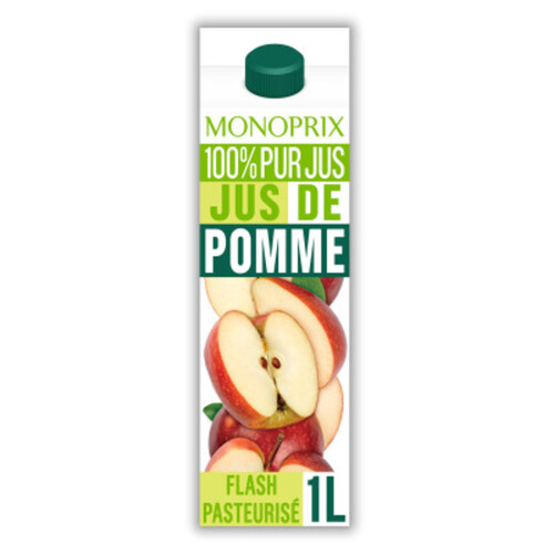 Monoprix Pur Jus De Pomme Pressé 1L