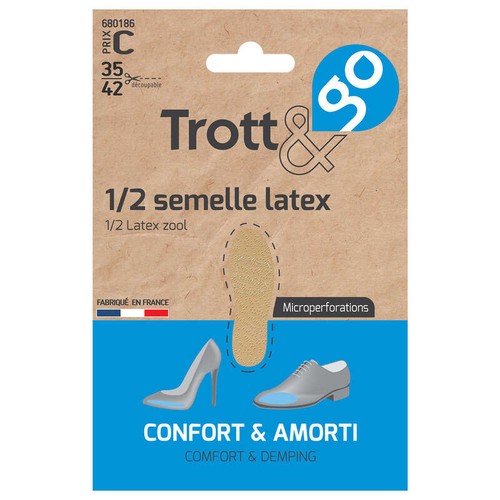 La Brosse Et Dupont 1/2 Semelle en Latex