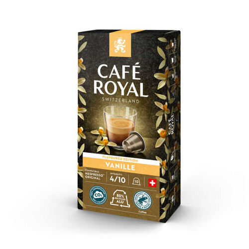 Cafe Royal Café Aromatisé Vanilla Capsules X10