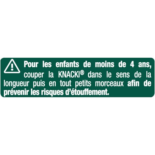 Herta Knacki Saucisses 100% poulet x4