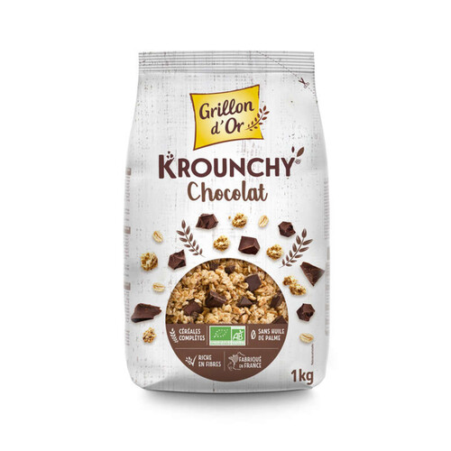 [Par Naturalia] Grillon d'Or Krounchy Chocolat Bio 1kg