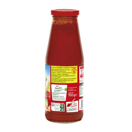 Panzani Purée De Tomate Nature 700 g