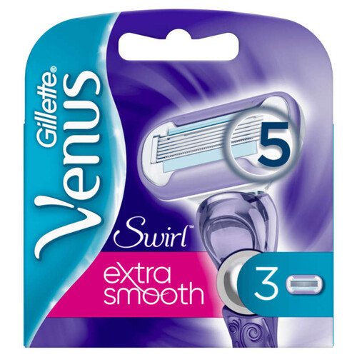 Gillette Venus Lames Extra Smooth Swirl X3