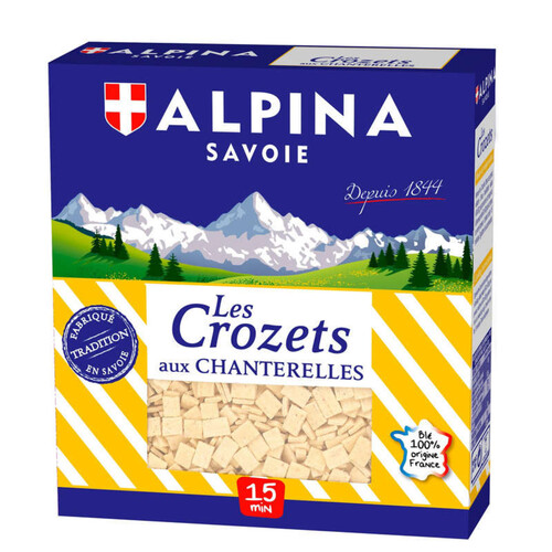 Alpina Savoie Crozets Aux Chanterelles 400g