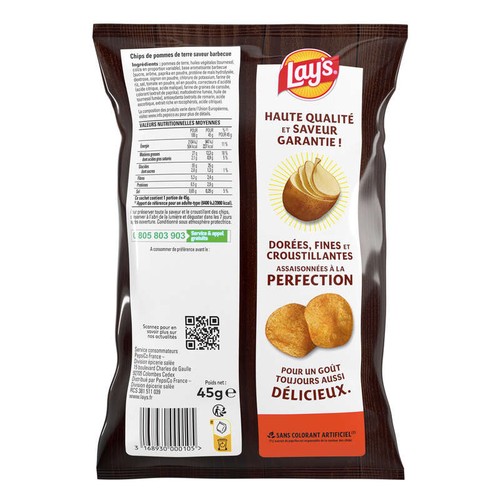 Barbecue Lay's 45g