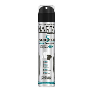 Narta Déodorant Homme Spray 48h Fraîcheur Maximale Protection 5 200ml