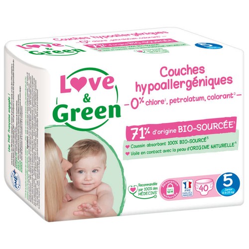 Love And Green Couches Ecologiques T5 x40