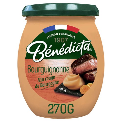 Bénédicta Sauce Bourguignonne 270g