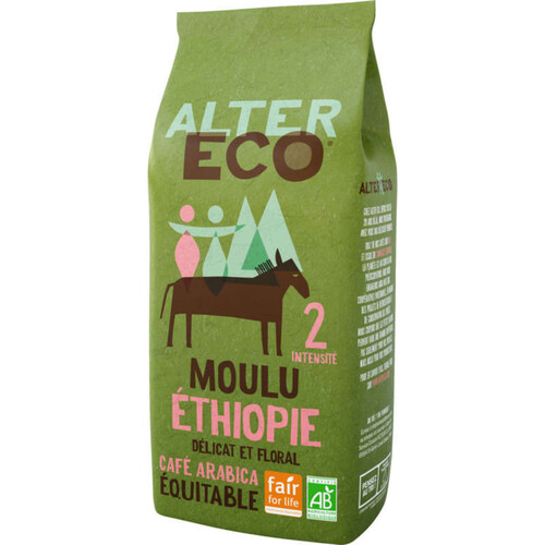 Alter Eco Café Pur Arabica Moulu Ethiopie Bio 260G