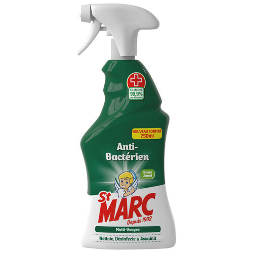 St-Marc Spray Anti-Bactérien Multi-Usages 750ml