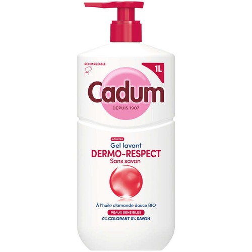 Cadum Douche Gel lavant dermo respect 1L