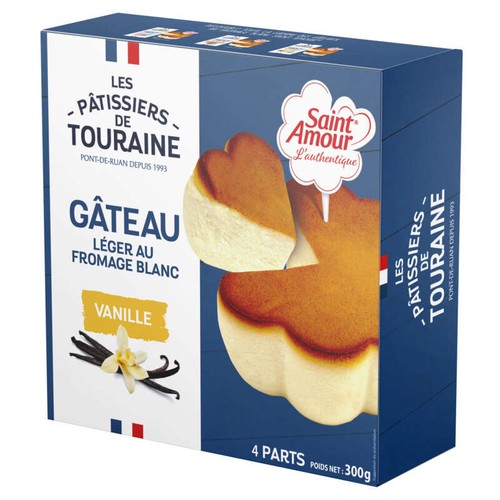 Saint Amour Gâteau au Fromage Blanc à la vanille 300g