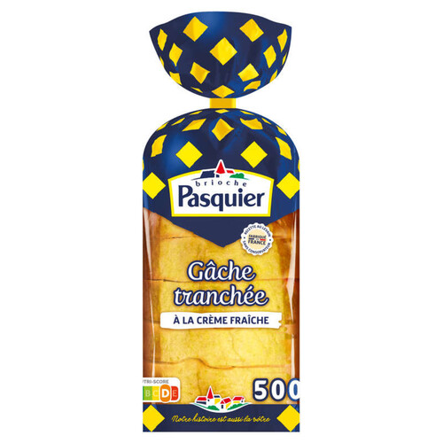 Brioche Pasquier Gache Tranchee 500g