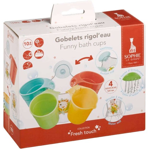 Vulli Gobelets rigol'eau Sophie la Girafe