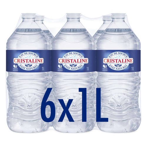 Cristaline Eau de source 6x1L