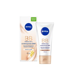 Nivea Crème De Teint 6 En 1. Clair, Enrichie En Pigments Minéraux Et En Beurre De Karité. 50ml
