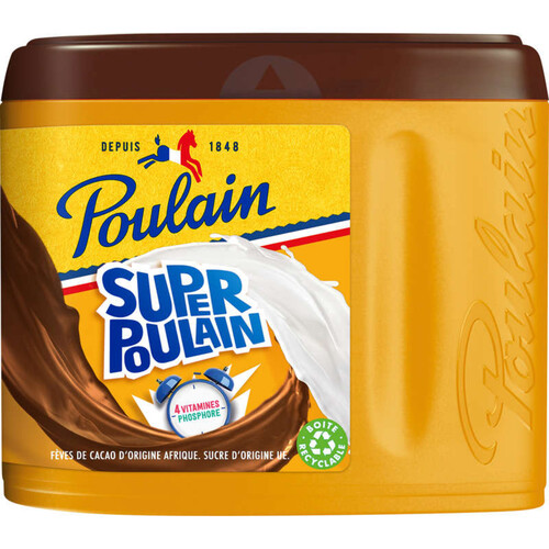 Poulain Chocolat En Poudre Poulain Super Poulain 450g