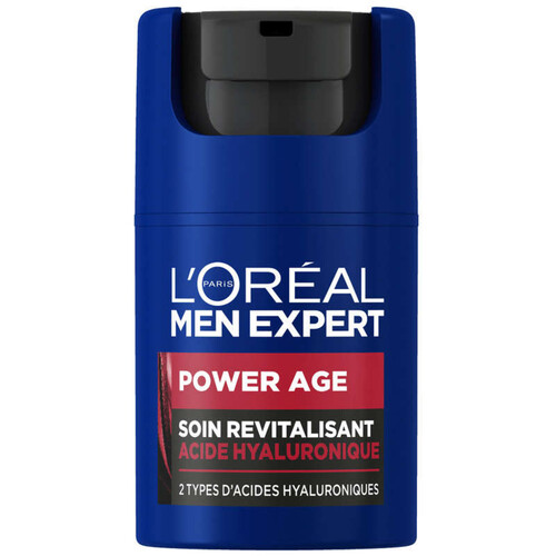 L'Oréal men expert power age soin revitalisant anti-age pour homme 50ml