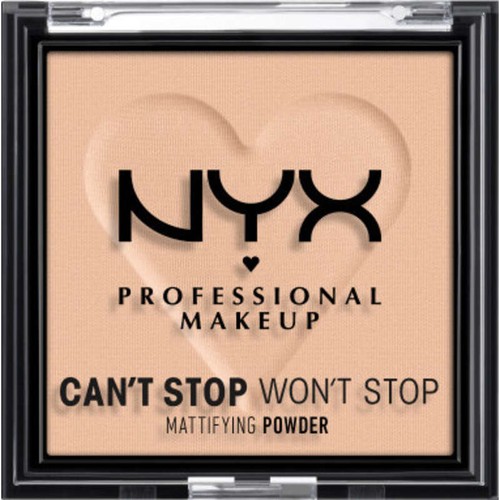 NYX Can't Stop Won't Stop Poudre Matifiante Light Medium