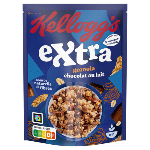 Kellogg's Céréales Extra Chocolat au lait 500g