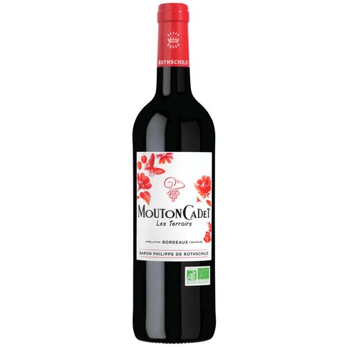 Mouton Cadet Vin Rouge Bordeaux Bio 75cl