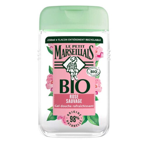 Le Petit Marseillais Gel douche à la rose Bio 250ml