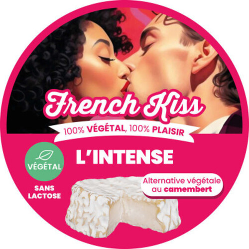 French Kiss L'intense 100% Végétale Sans Lactose 100g