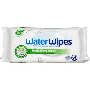 Waterwipes Lingettes Bébés débarbouillage x48
